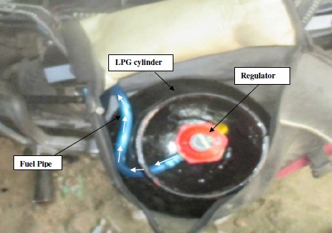 Conversion of Petrol Bike